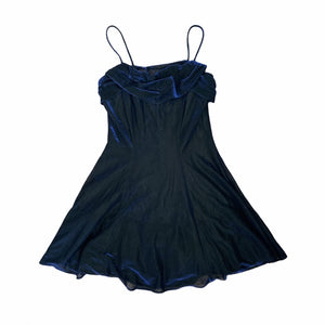 Y2K Blue Iridescent Dress